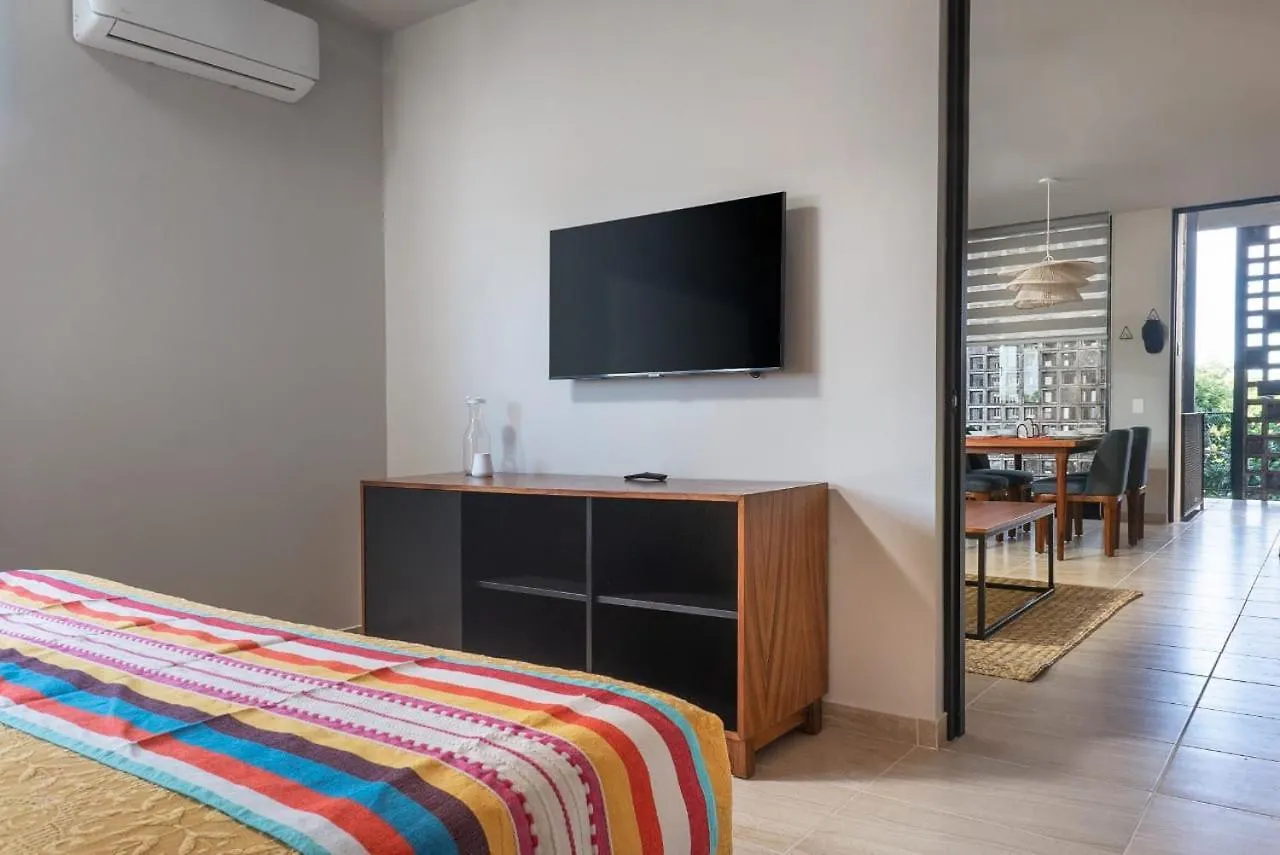 Increible Departamento De Una Recamara Con Alberca Infinita Y Roofop Apartment Playa del Carmen Mexico