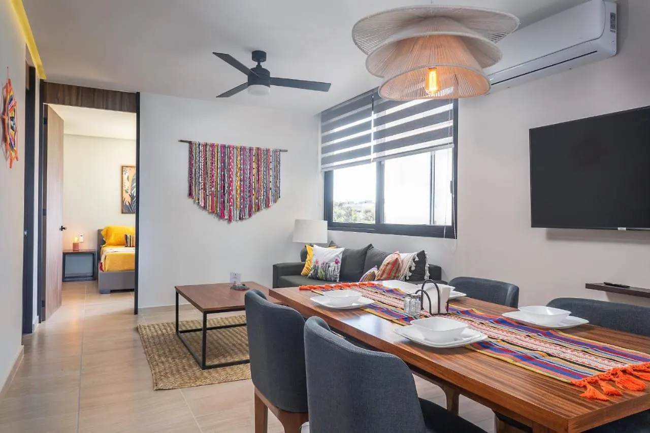 Increible Departamento De Una Recamara Con Alberca Infinita Y Roofop Apartment Playa del Carmen