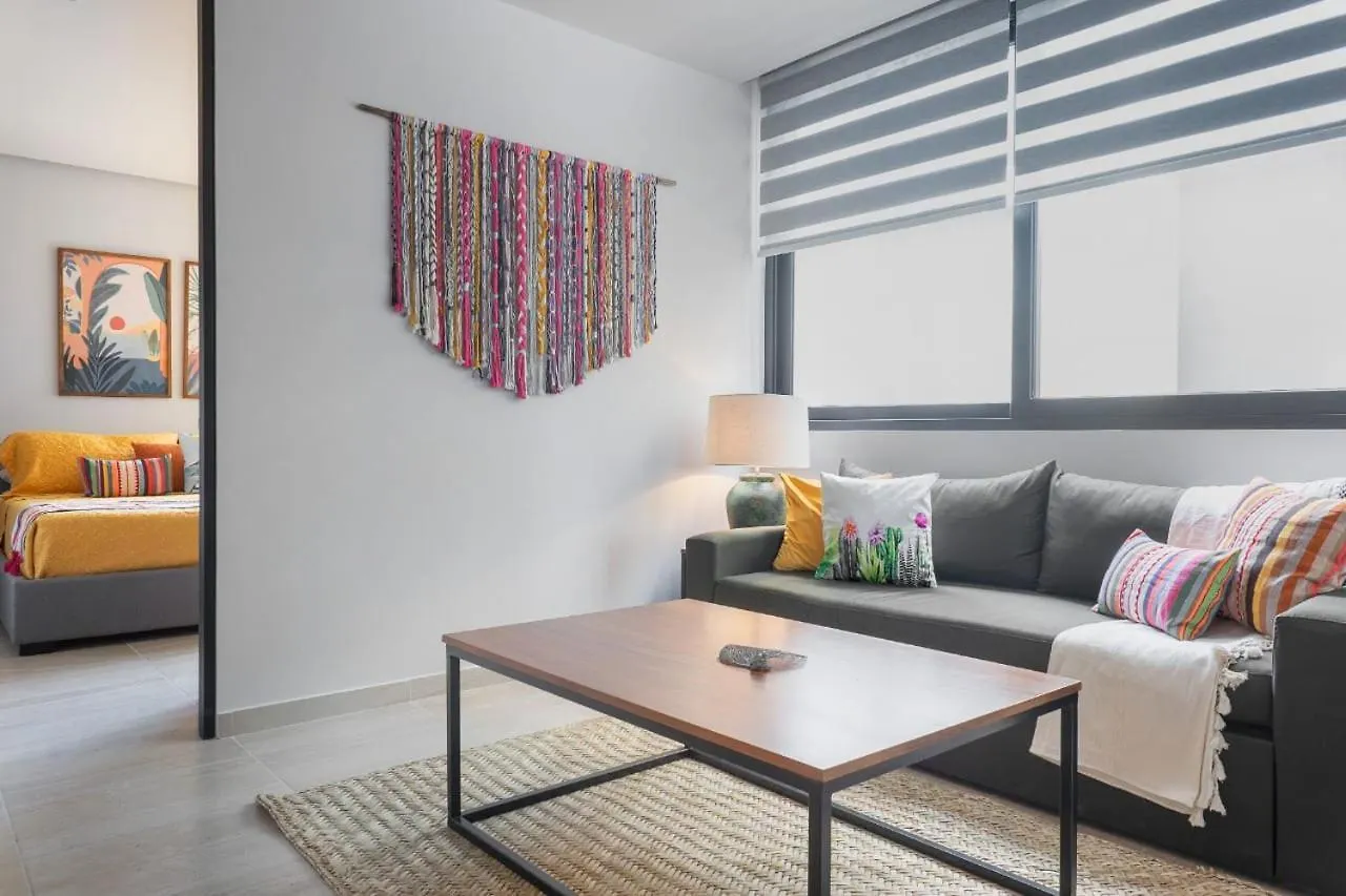 Increible Departamento De Una Recamara Con Alberca Infinita Y Roofop Apartment Playa del Carmen Mexico