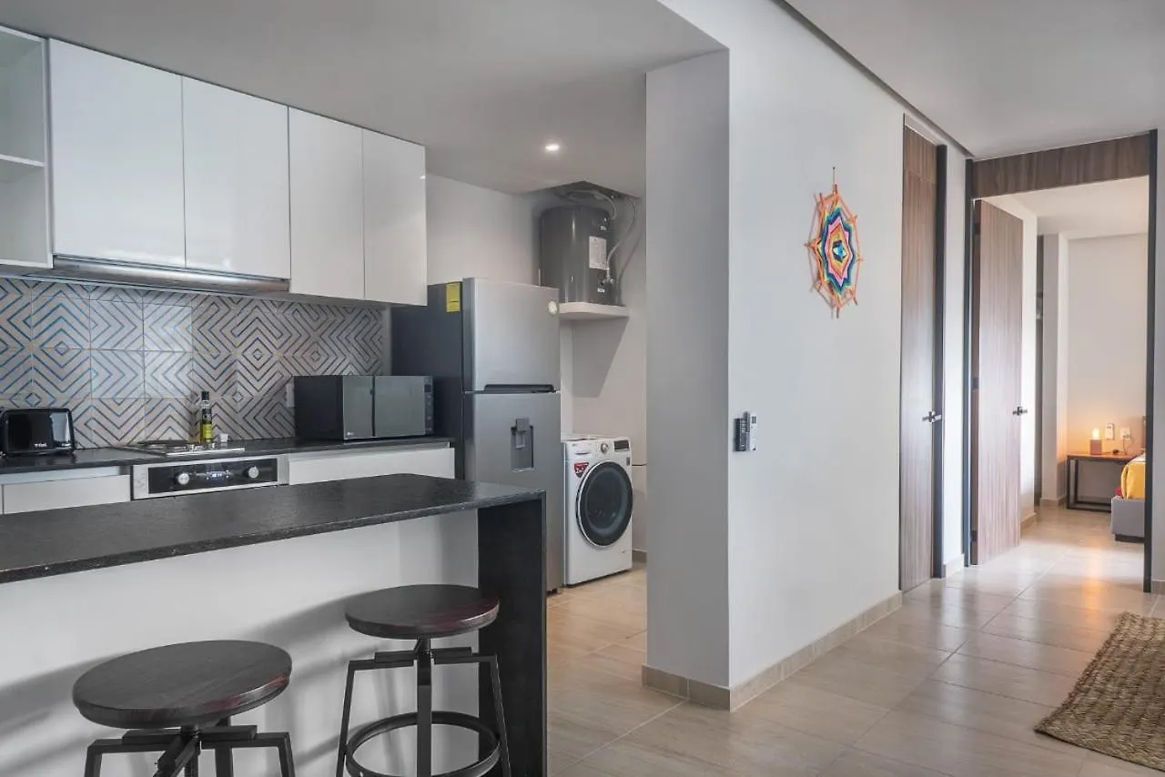 Increible Departamento De Una Recamara Con Alberca Infinita Y Roofop Apartment Playa del Carmen Mexico