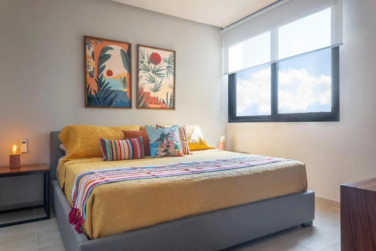 Increible Departamento De Una Recamara Con Alberca Infinita Y Roofop Apartment Playa del Carmen